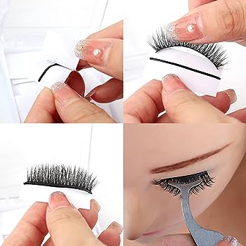 Pestañas autoadhesivas de 20 usos sin pegamento "Hazlo Tú Misma"